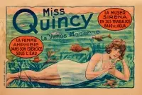 Miss Quincy by Anónimo, Color lithograph, Imp, sold Sep 2026