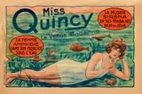 Miss Quincy by Anónimo, Color lithograph, Imp, sold Sep 2026