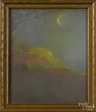 works by Glenn Henshaw, pastel, sold Jun 2015
