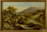 landscape by George Goodman, oil on canvas, sold Jun 2015