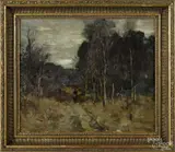 landscape by Augustus Koopman, oil on canvas, sold Jun 2015