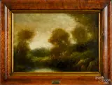 landscape by Hudson Mindell Kitchell, oil on canvas, sold Apr 2015