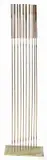 sound sculpture B- by Val Bertoia, 1836, bronze, offered Apr 2015