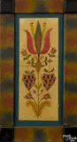 drawing of a tulip by David Y. Ellinger, watercolor, offered Apr 2015