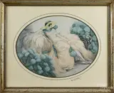 Untitled by Louis Icart, engraving, sold Mar 2015