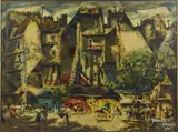 Untitled by James Carlin, oil on canvas, sold Mar 2015