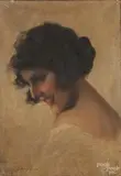 portraits by Eduardo Forlenza, oil on canvas, sold Mar 2015