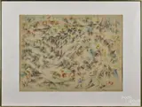 landscape by Marina Telepneva, watercolor on paper, sold Mar 2015