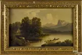 landscape by Adolf Rylski, oil on canvas, offered Mar 2015