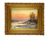 Untitled by A. D. M. Cooper, Oil On Canvas Painting, sold Jan 2026
