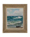 Untitled by Charles Vickery, Oil on Board Painting, sold Jan 2026