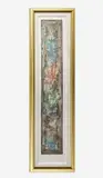 En El Jardin De Las Delicias by Antonio Carreño, 1996, monoprint, sold Sep 2023
