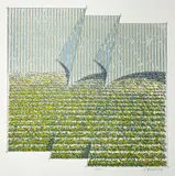 Untitled (Landscape) by Hugo de Marziani, serigraph, sold Sep 2023