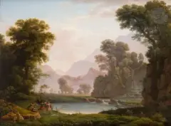 L’éducation d’Achille dans un paysage by Jean-Pierre Péquignot, Toile, sold Jun 2022