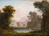 L’éducation d’Achille dans un paysage by Jean-Pierre Péquignot, Toile, sold Jun 2022