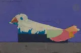 Oiseau by Paul Philibert-Charrin, Collage, sold May 2022