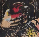 Composition by Jean-Charles Blais, 1985, Gouache, sold May 2022