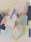 Composition by Michel Tyszblat, 1980, Technique mixte et collage, sold May 2022