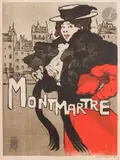 Montmartre Chromolithographie. Entoilée. Imp. Edward Ancourt, Paris by Maxime Dethomas, Affiche dans le monde, p, sold May 2022