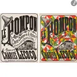 Le Pompon, 1875 Chromolithographie. Non entoilée. Imp. Buttner-Tirry, 1 cité Bergère, Paris. Éd. Brandus & Cie, Paris by Antoine Barbizet, Lithographie, sold May 2022