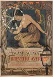 Incandescenza a gas Brevetto Auer, 1895 Chromolithographie. Entoilée. Imp. U. Cleman RIP by Giovanni Maria Mataloni, Affiche dans le monde, p, sold May 2022