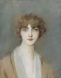 Portrait de femme by Paul César Helleu, Pastel, sold Dec 2008