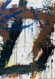 Sans titre by Norman Bluhm, 1964, Gouache, sold Oct 2018