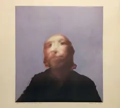 Portrait of the artist by Francis Bacon by Richard Hamilton, 1971, Sérigraphie en couleurs, collotype titrée, sold Oct 2018