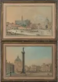 Vue de Rome Vue de la colonne Trajane by Victor-Jean Nicolle, Plume et encre noire et brune, aquarelle, sold Jun 2018