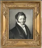 Portrait d'homme by Johannes Notz, Crayon noir, sold Jun 2018