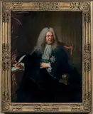 Portrait de Gaspard Dodun, marquis d'Herbault, Surintendant des finances by Hyacinthe Rigaud, 1724, Toile, sold Jun 2018