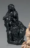 Notre-Dame du Saint-Cordon by Jean-Baptiste Carpeaux, Epreuve en bronze à patine brune Modèle créé en, sold Mar 2018
