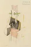 L’arbre à signaux by Marcel Jean, 1980, Plume, encre de Chine et aquarelle, sold Jun 2018