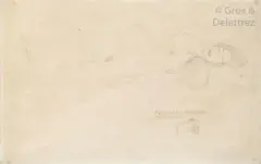 Femme enceinte allongée by Gustav Klimt, Crayon sur papier Japon, sold Jun 2018