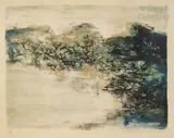 Composition verte by Zao Wou-ki, Lithographie, sold Jun 2018