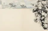 Le scommesse by Rino Albertarelli, 1956, Encre et gouache sur papier, sold May 2011