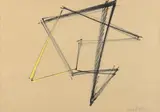 Composition by Grazia Varisco, Gouache et fusain sur papier, sold May 2011