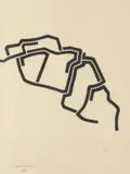 Egimen by Eduardo Chillida, 1969, Lithographie, sold May 2011