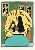 La veste by Dino Buzzati, Lithographie en couleurs, sold May 2011