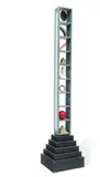 Totem Bois peint et objets divers by Lucio Del Pezzo, Affiche, Milan, sold May 2011