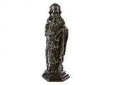 Untitled by Bronzestatuette eines Heiligen Bischofs, bronze, offered Sep 2017