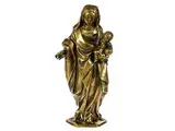 Untitled by Bronzefigur Maria mit dem Kind, bronze, offered Sep 2017