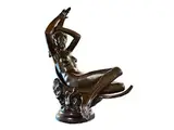 Diana auf der Mondsichel by Séraphin Denécheau, bronze, offered Mar 2026