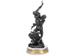 Untitled by Raub der Sabinerinnen, bronze, sold Jun 2019