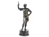 Untitled by Bronzefigur eines römischen Imperators, bronze, offered Jun 2019