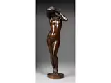 Untitled by Alexandre Falguière, bronze, sold Sep 2025
