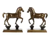 Untitled by Paar Bronzepferde, bronze, offered Sep 2024