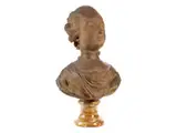 Untitled by Büste eines Mädchens, marble, offered Sep 2025