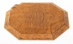 Workshop Of Robert Mouseman Thompson (1876-1955), Carved Oak Chopping Board by Robert 'Mouseman' Thompson, sold Sep 2026