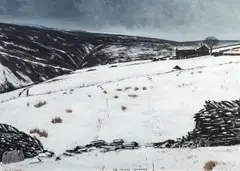 The Pennine Landscape, Oil On Board by Peter Brook, Oil on board, sold Sep 2026